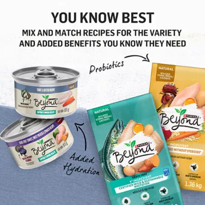 Product Beyond Adult Wet Cat Food Pâté - Trout & Catfish Recipe, 85 g