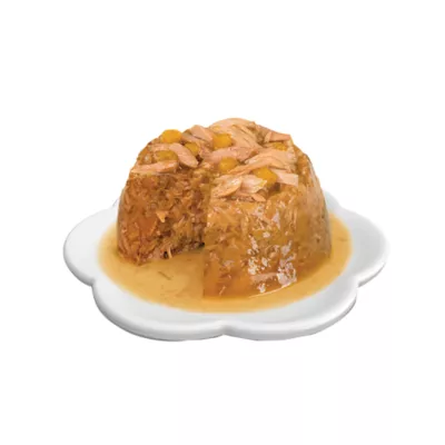 Product Catit® Fish Dinner Adult Cat Food with Crab Flavor and Pumpkin in Gravy, Low Fat