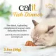 Product Catit Dinner Wet Cat Food - Fish  with Layer of Whitefish & Pumpkin, 75g (2.65oz)