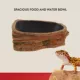 Product Thrive Brown Reptile Bowl