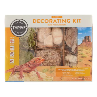 Product Thrive Desert Reptile Decorating Kit