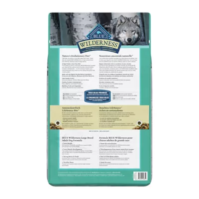 Product Blue Buffalo® Wilderness™ Large Breed Adult Dry Dog Food - Grain Free, Salmon