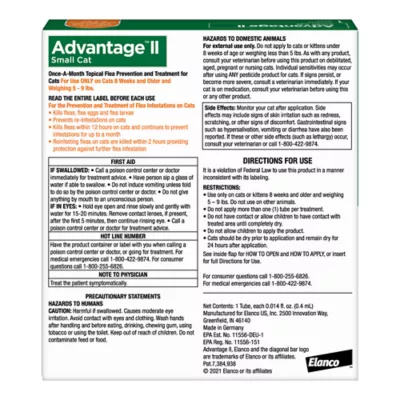 Product Advantage® II 5-9 lbs Cat Flea Prevention & Treatment
