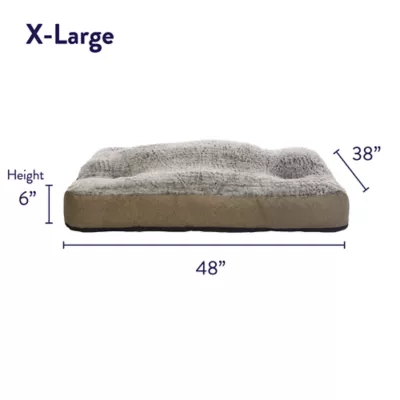 Product Top Paw® Orthopedic Memory Foam Quilt Mattress Dog Bed
