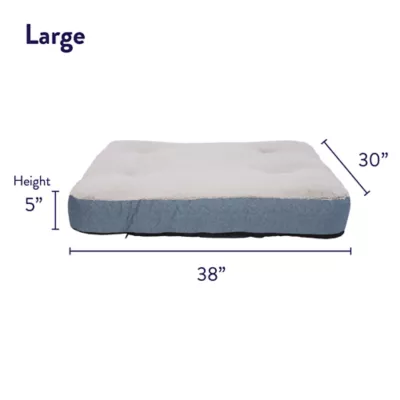Product Top Paw® Orthopedic Memory Foam Quilt Mattress Dog Bed