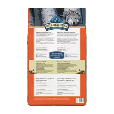 Product Blue Buffalo® Wilderness™ Large Breed Adult Dry Dog Food - Grain Free, Chicken