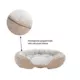 Product Top Paw® Orthopedic Premium Support Oval Lounger Dog Bed