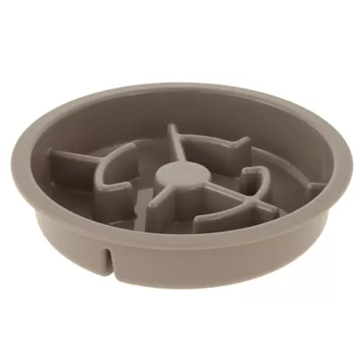 Product Top Paw® Grey Slow Feeder Dog Bowl, 6.75-cup