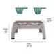 Product Top Paw® Elevated Double Diner Pet Feeder