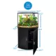 Product Top Fin Bowfront Aquarium & Stand Ensemble - 36 Gallon