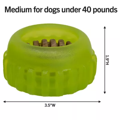 Product Starmark® Everlasting Treat Sprocket Dog Toy - Chicken Flavor