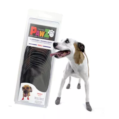 Product Pawz Rubber Dog Boots - Black