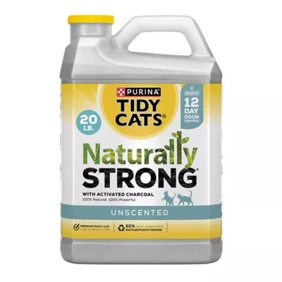 Product Purina® Tidy Cats® Naturally Strong Clumping Multi-Cat Clay Cat Litter - Unscented, Natural