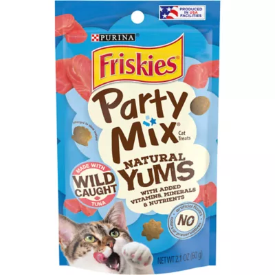 Product Purina® Friskies® Party Mix Adult Cat Treats - Natural, Tuna