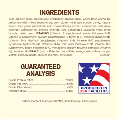 Product Purina® Friskies® Party Mix Adult Cat Treats - Natural, Tuna