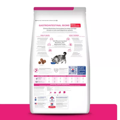 Product Hill's® Prescription Diet® Gastrointestinal Biome Stress Digestive/Fiber Care Cat Food - Chicken