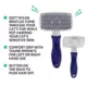 Product Whisker City® Soft Slicker Cat Brush