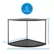 Product Top Fin® Corner Tank Aquarium Starter Kit - 6 Gallon