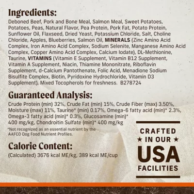 Product Merrick® Grain Free® Beef Flavored Adult Dry Dog Food - Real Texas Beef & Sweet Potato