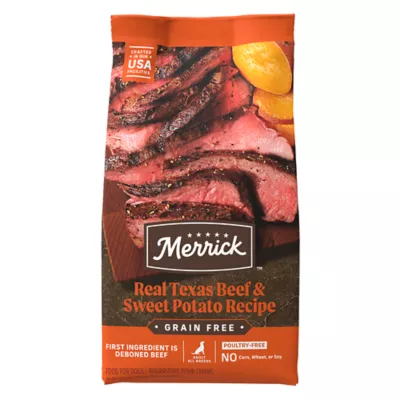 Product Merrick® Grain Free® Beef Flavored Adult Dry Dog Food - Real Texas Beef & Sweet Potato