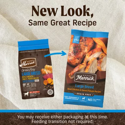 Product Merrick® Grain Free® Large Breed Adult Dry Dog Food - Real Chicken & Sweet Potato