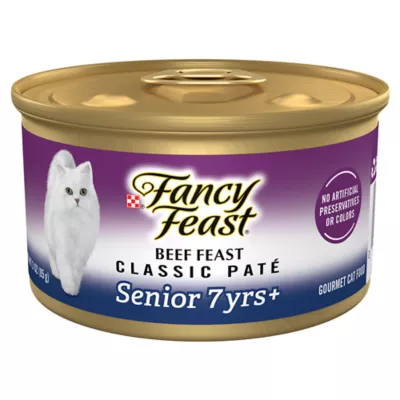 Product Fancy Feast® Senior Senior Cat Wet Food - 3.33 oz., High-Protein, Antioxidants