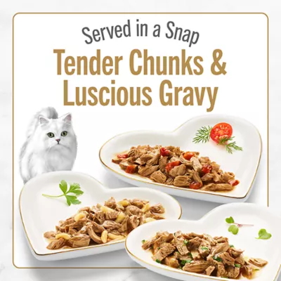 Product Fancy Feast® Petites All Life Stages Cat Wet Food - Topper, Variety Pack, 24 CT, 67.2 OZ