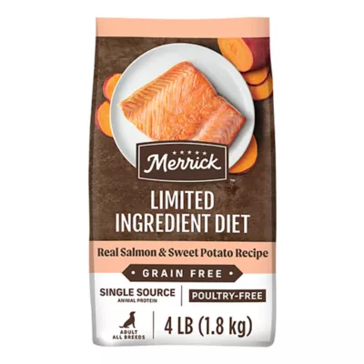 Product Merrick Dry Dog Food Limited Ingredient Diet, Grain Free - Salmon and Sweet Potato