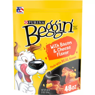 Product Purina® Beggin'® Strips Adult Dog Dry Food - Bacon, Real Meat, No Artificial Flavors or Colors
