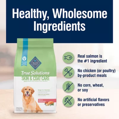 Product Blue Buffalo® True Solutions™ Perfect Coat All Life Stages Dry Dog Food - Salmon