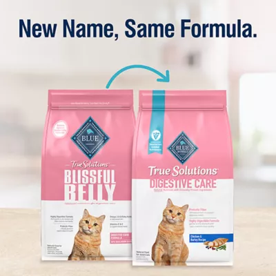 Product Blue Buffalo True Solutions Blissful Belly Digestive Care Dry Cat Food - Natural, Chicken