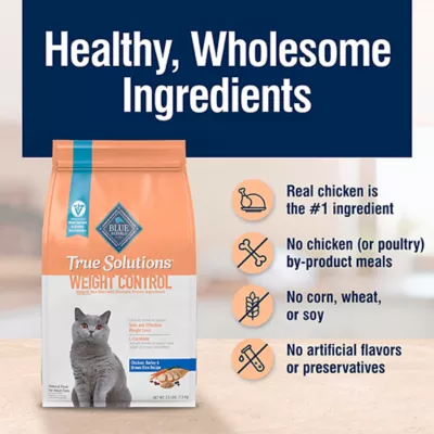 Product Blue Buffalo True Solutions All Life Stages Dry Cat Food - Natural, Chicken