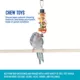 Product All Living Things® Rainbow Cork Stacks Bird Toy