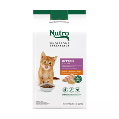 Product Nutro Wholesome Essentials ™ Kitten Dry Cat Food - Non-GMO, Natural, Chicken & Brown Rice