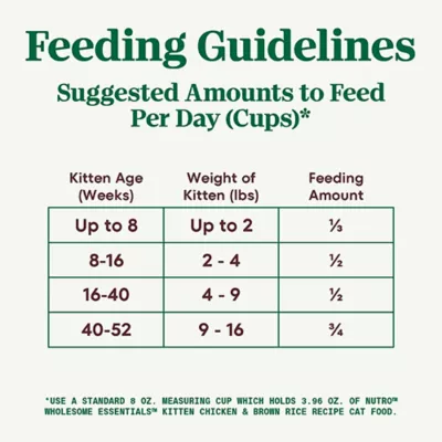Product Nutro Wholesome Essentials ™ Kitten Dry Cat Food - Non-GMO, Natural, Chicken & Brown Rice