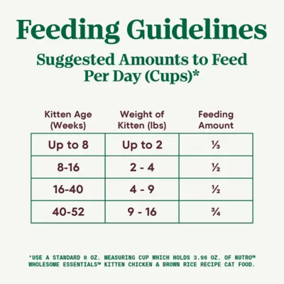Product Nutro Wholesome Essentials ™ Kitten Dry Cat Food - Non-GMO, Natural, Chicken & Brown Rice