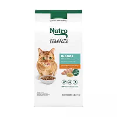 Product Nutro Wholesome Essentials ™ Indoor Adult Dry Cat Food - Non-GMO, Natural, Chicken & Brown Ric