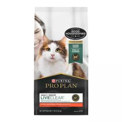 Product Purina Pro Plan LiveClear Allergen Reducing Adult Dry Cat Food - Salmon & Rice