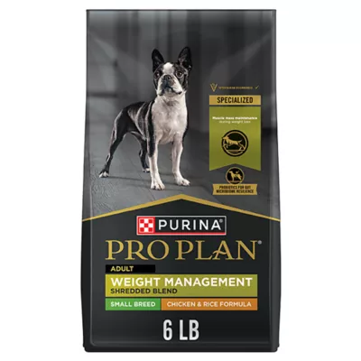 Product Purina Pro Plan Weight Management Shredded Blend Small Breed Adult Dry Dog Food - Chicken & Rice