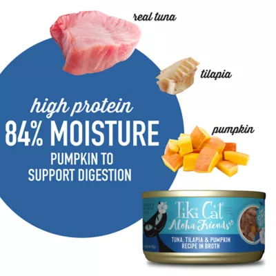 Product Tiki Cat® Aloha Friends™ Wet Cat Food - Non-GMO, Grain & Potato Free, 3oz