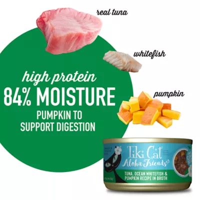 Product Tiki Cat® Aloha Friends™ Wet Cat Food - Non-GMO, Grain & Potato Free, 3oz