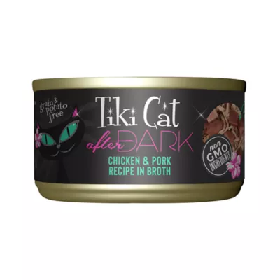 Product Tiki Cat® After Dark™ Wet Cat Food - Non-GMO, Grain & Potato Free, 2.8oz