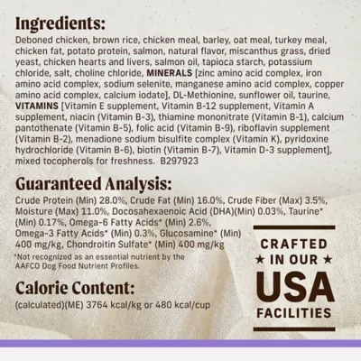 Product Merrick® Backcountry® Puppy Dry Dog Food - Natural, Freeze Dried Raw, Grains, Chicken & Salmon