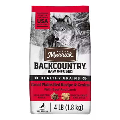 Product Merrick® Backcountry® Adult Dry Dog Food - Natural, Freeze Dried Raw, Grains, Beef, Lamb & Rabbit