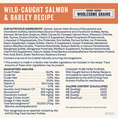 Product Canidae® Pure™ Adult Dry Dog Food - Limited Ingredient Diet, With-Grain, Salmon & Barley
