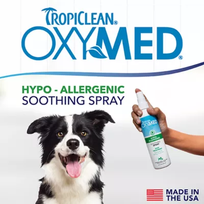Product TropiClean® Oxy-Med® Hypo-Allergenic Soothing Dog & Cat Spray