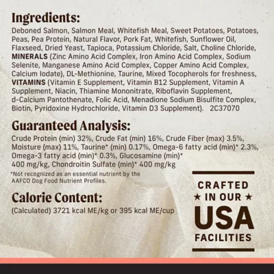 Product Merrick® Backcountry® Grain Free Adult Dry Dog Food - Natural, Freeze Dried Raw, Salmon & Whitefish