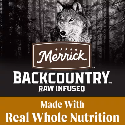 Product Merrick® Backcountry® Raw Infused Big Game Adult Dry Dog Food - Grain Free, Lamb & Venison