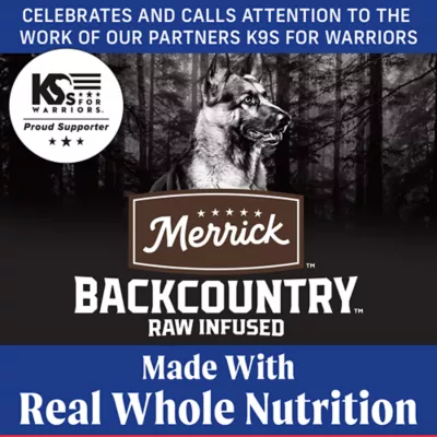 Product Merrick® Backcountry® Raw Infused Hero's Banquet Adult Dry Dog Food - Grain Free, Beef & Turkey