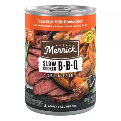 Product Merrick® Slow Cooked BBQ Adult Wet Dog Food - Grain Free, 12.7 oz